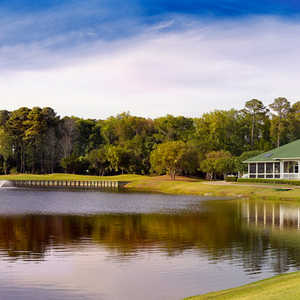 Old South Golf Links: clubhouse & #5