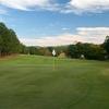 A view of green from Tara Golf Club at Savannah Lakes