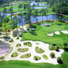 Aerial view of the 3rd hole from King's North at Myrtle Beach National Golf Club