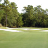 A view of green protected by bunkers at Reserve Golf Club