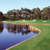 A view of the 13th hole at Possum Trot Golf Club