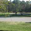 A view of the driving range at Whispering Pines Golf Course