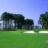 Waterway Hills Golf Club: Trent Jones' distinctive bunkering is all over Waterway Oaks - view from Oaks' #4