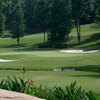 A view of the 1st green at Regent Park Golf Club