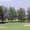 A view of hole #7 protected by bunkers at Star Fort Golf Club