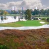 A view of the 17th hole at River Golf Club