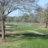 A view of the 10th fairway at Whispering Pines Golf Course