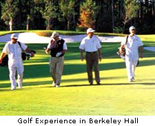 Golf experience in Berkeley Hall