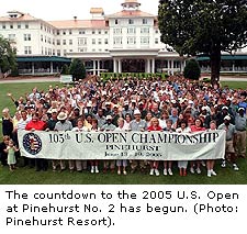 2005 US open at Pinehurst 