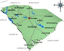 South Carolina Map